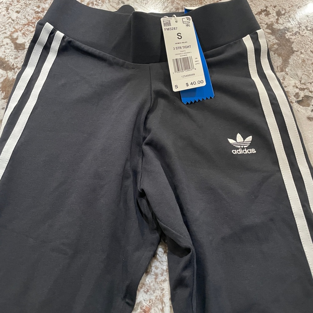 Adidas midrise standard length leggings